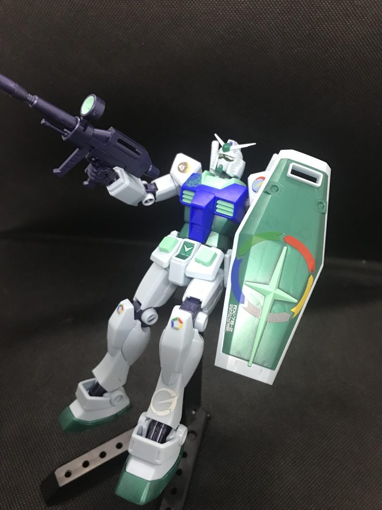 HGガンダム　アースカラー–5枚目/制作者：lunablood