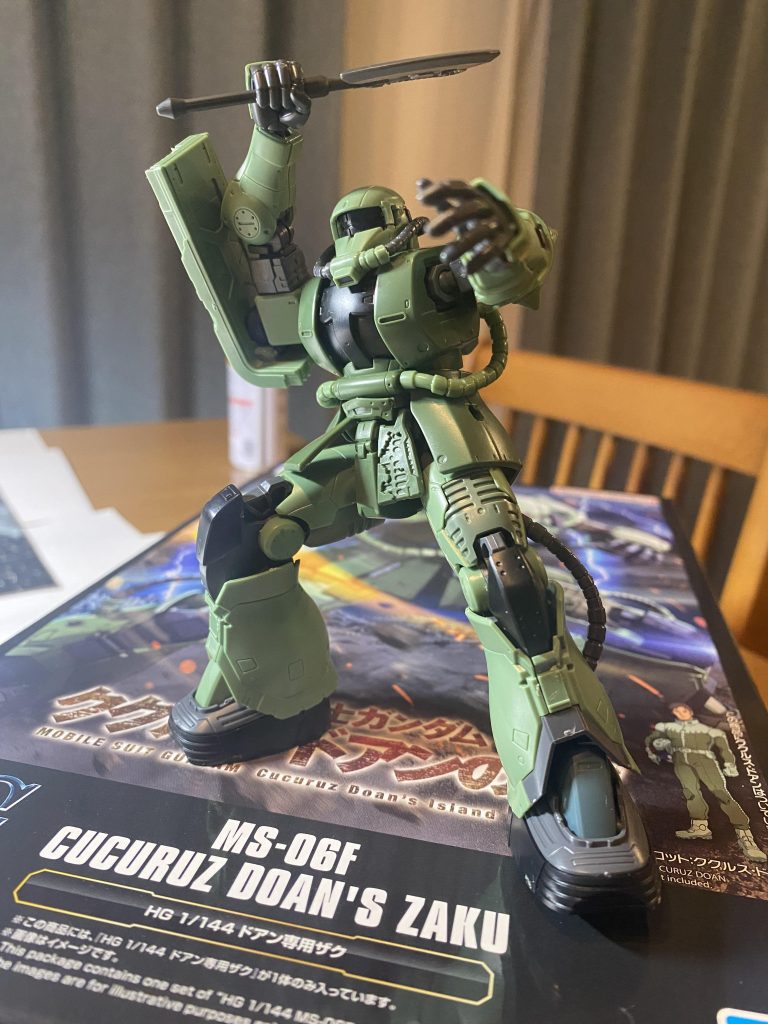 仮組状態。無塗装でもこのクオリティです。