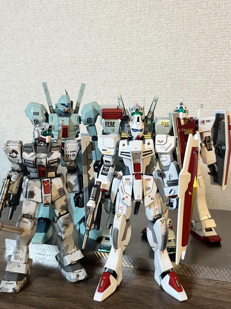 量産機チーム仲間が増えました^_^