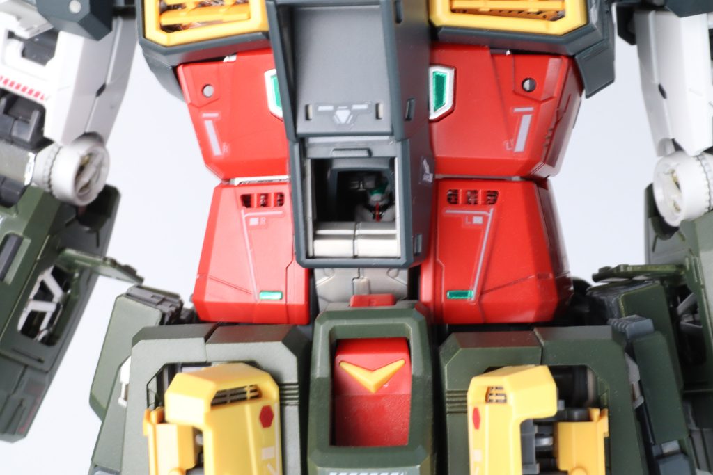 アムロも一応塗ってます