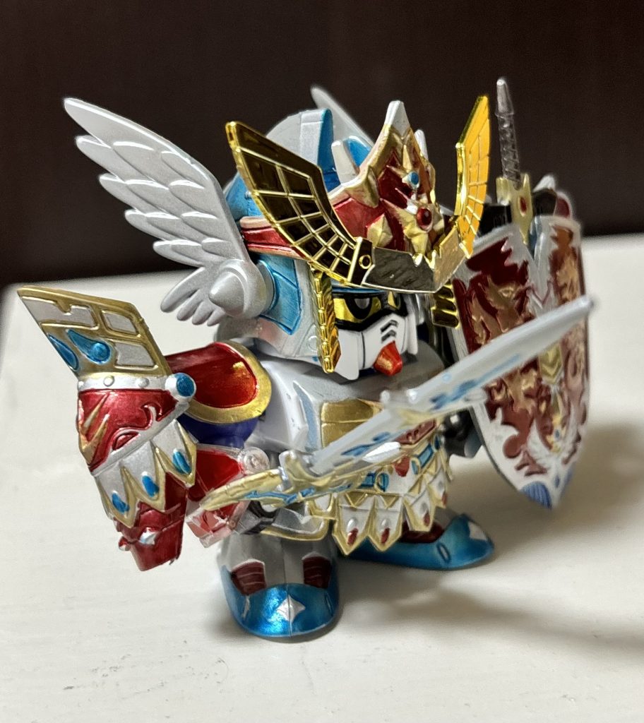 肩も結構塗り分け頑張りました。