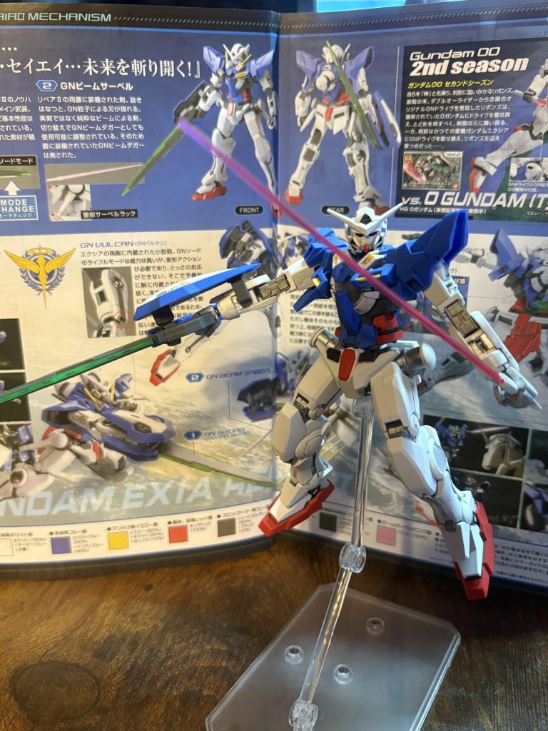 ガンダムエクシアリペアⅡ 部分塗装シリーズ6–2枚目/制作者：かぴー