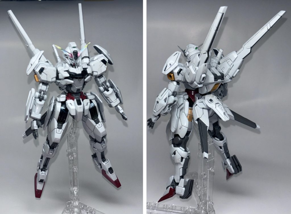 ビットステイヴ、全装着状態。この姿もカッコイイですね。