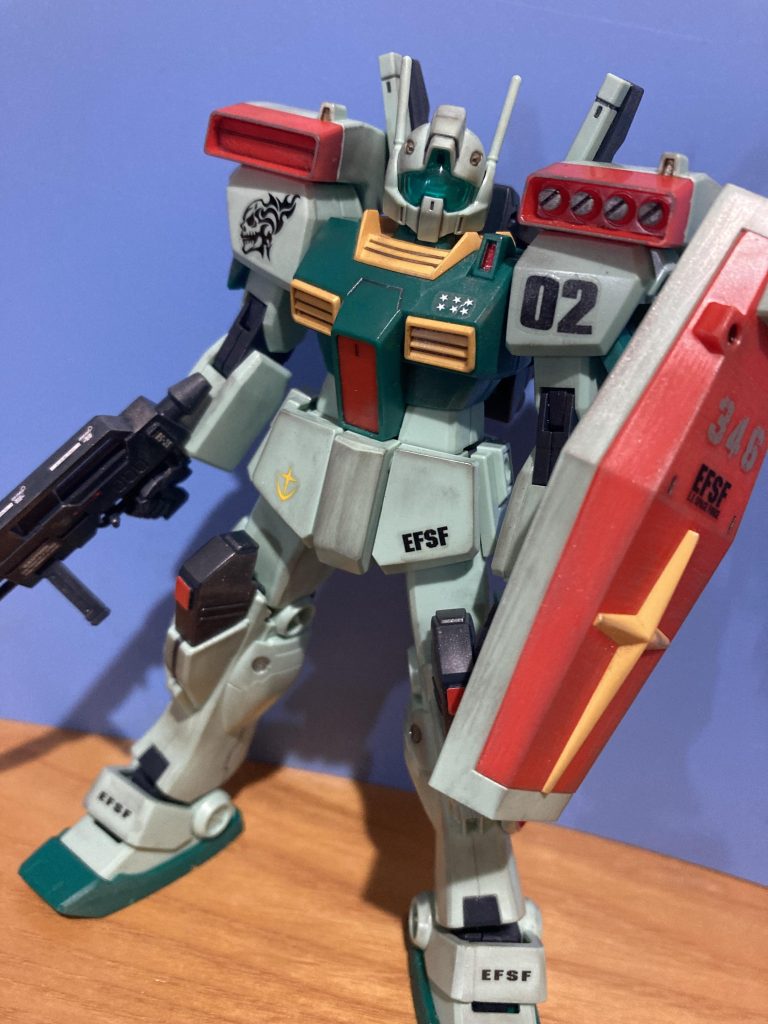 こちらのジムⅢは過去に載せた時とはボディと右肩を変更しました😊