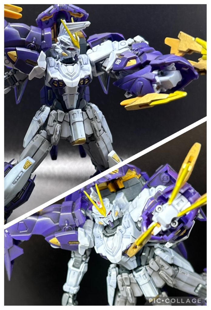 クローのみを展開した形。さすがに動かしづらかったです。