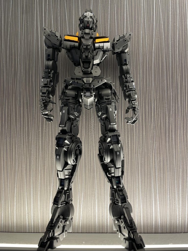 内部フレームはガンメタでクリアを吹かずつや消し仕上げにしました。