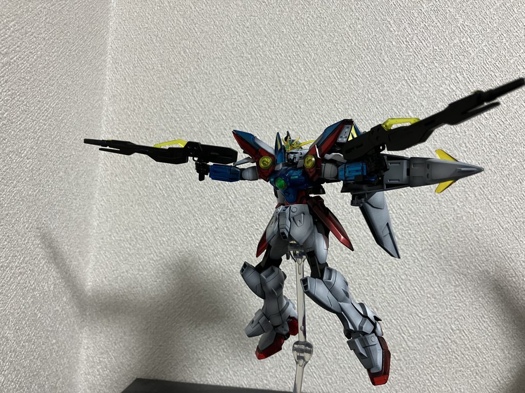 ※上手くポージングできませんでした