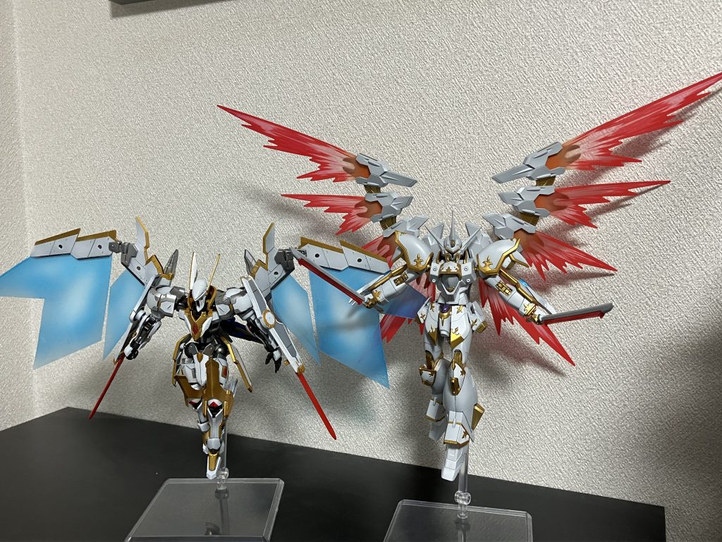 同時製作していたカルラとカラーリングが似ていますね。