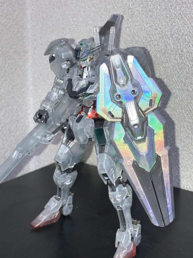 ホログラムを表面に吹いたビットはギラギラしてます。