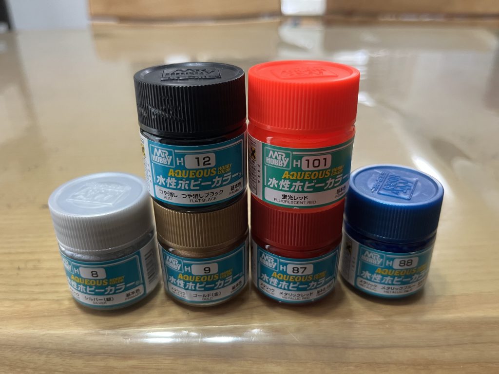 今回使用した塗料です