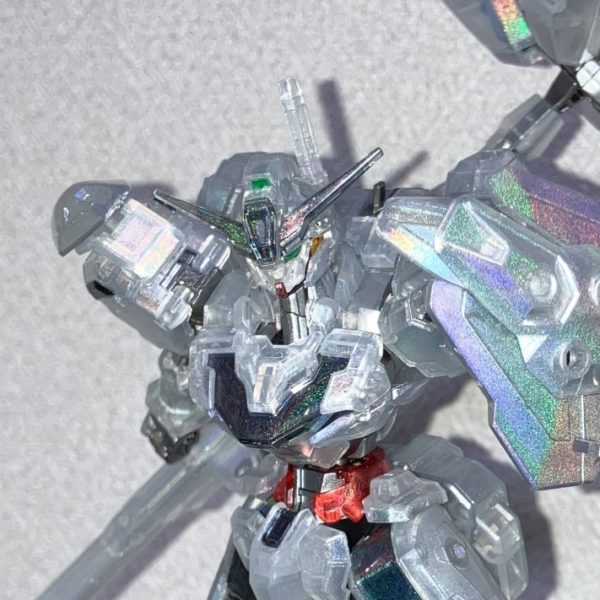 キャリバーンクリアカラー　裏側ホログラム塗装