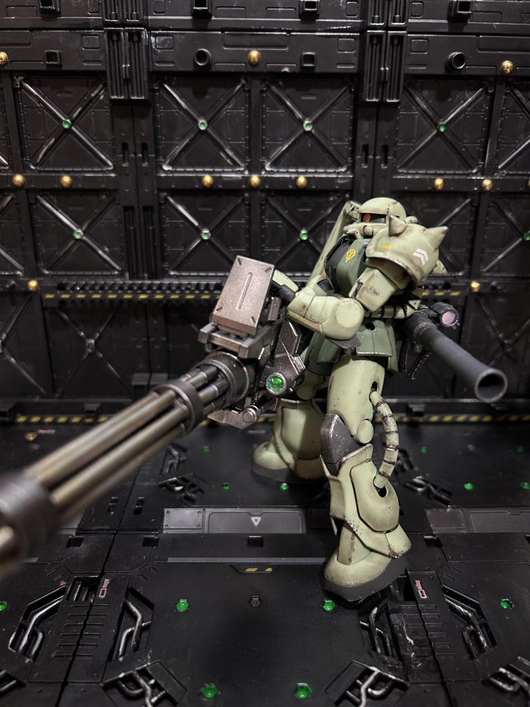 HGUCザクII ジャイアントガトリング–3枚目/制作者：@ich_taka