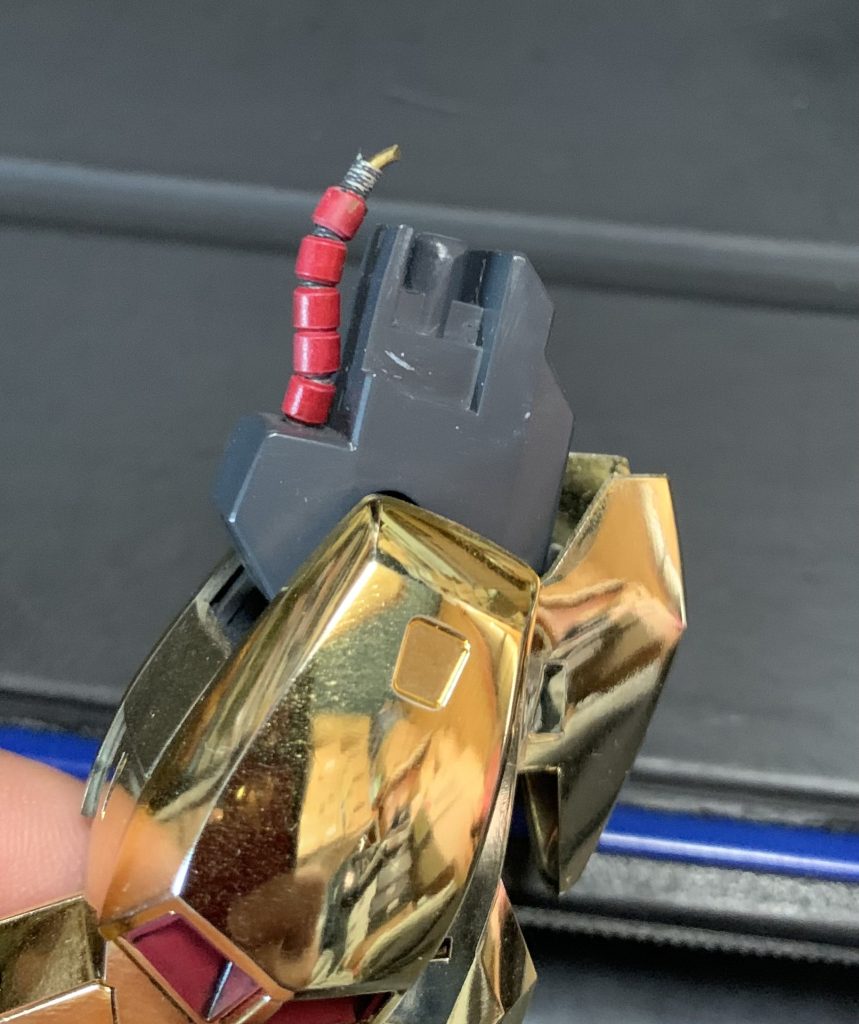 動力パイプは真鍮線、スプリング、ブラスパイプの3層構造。