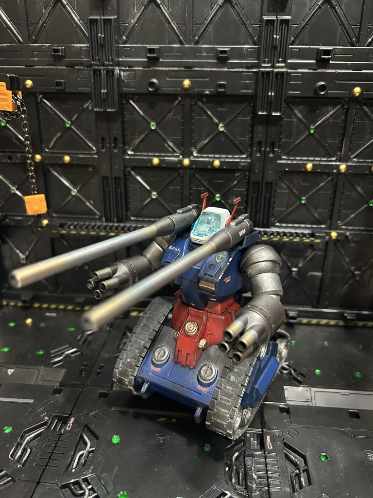 HGガンタンク　ウェザリング塗装–4枚目/制作者：@ich_taka