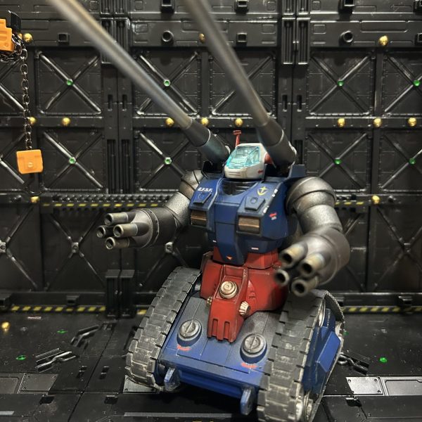 HGガンタンク　ウェザリング塗装