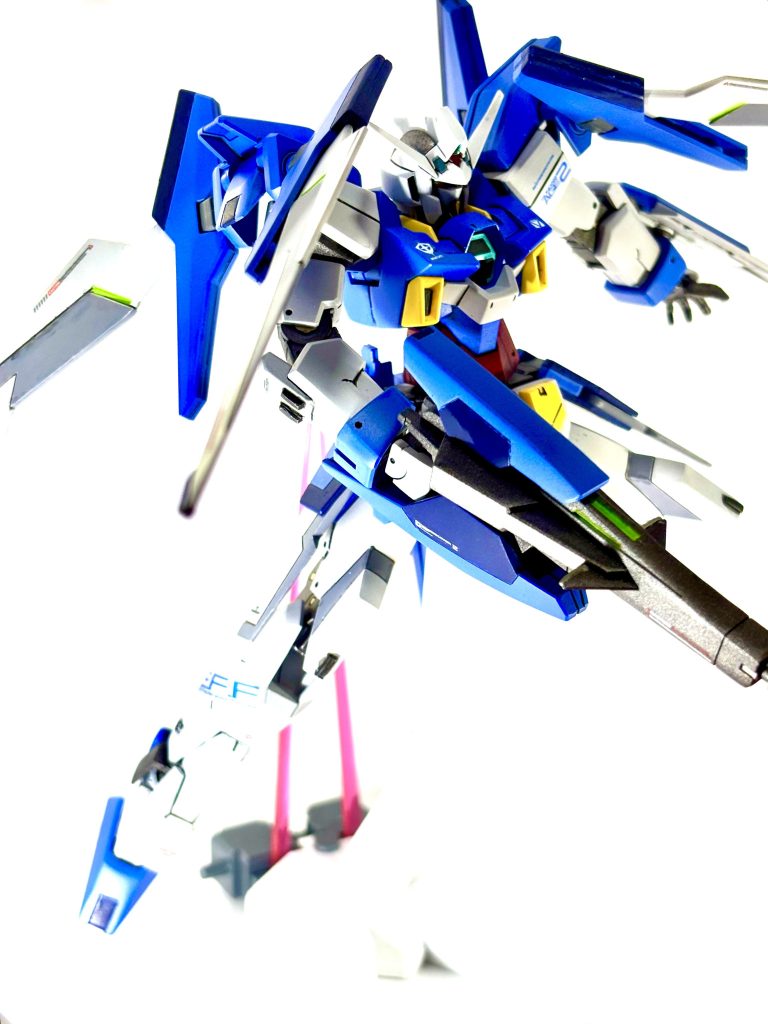 筋ボリとちょっとだけプラ板貼って部分塗装しました