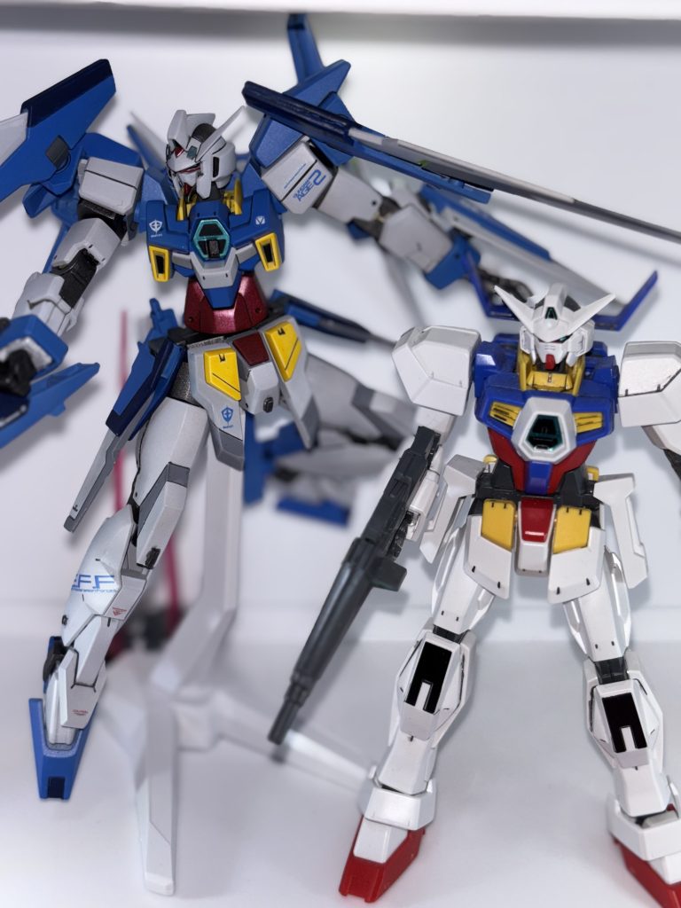 ２年前初めて作ったエイジ１と一緒に