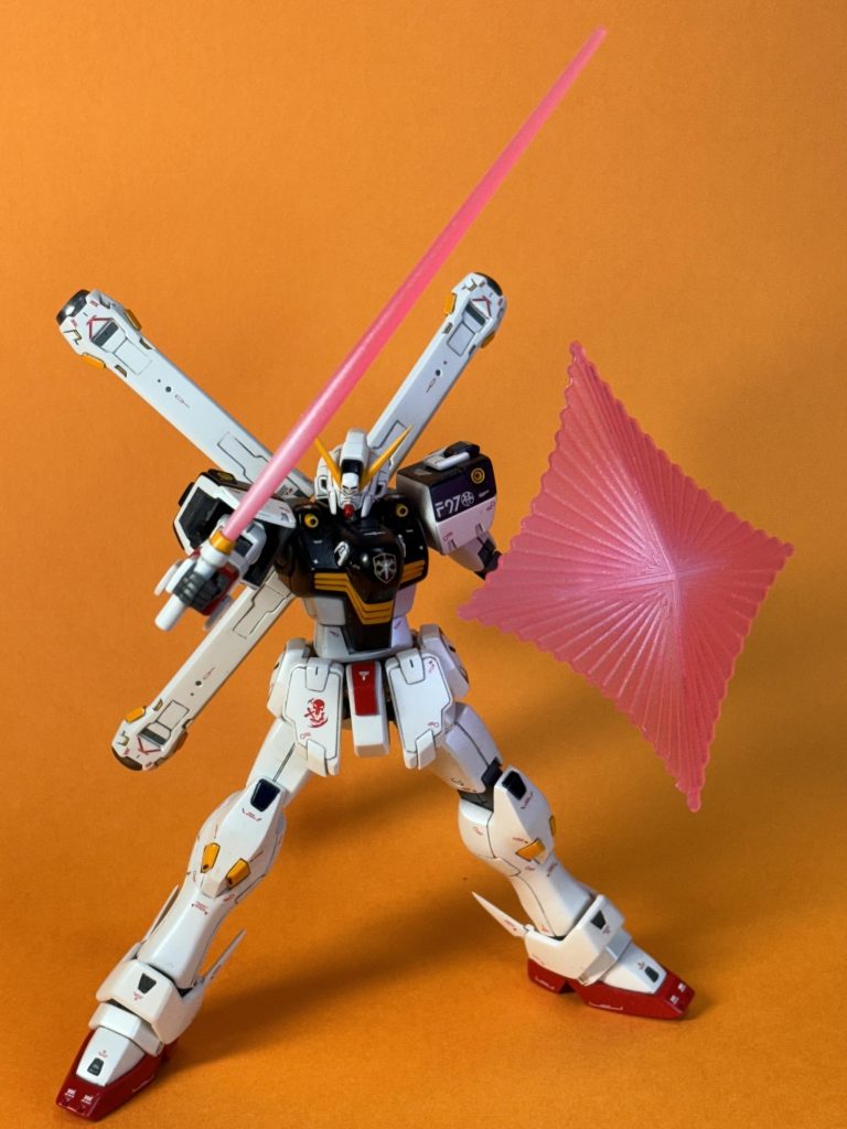 ビームサーベル、ビームシールド。