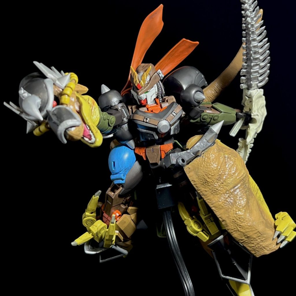 ガン消し　青　インディーガンダム、ティラノザク ガン消し 青 インディーガンダム、ティラノザク コミック・アニメ