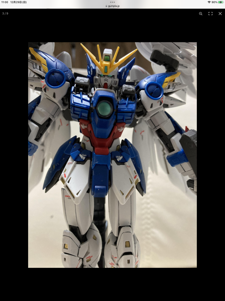 ウイングガンダムZERO EW–2枚目/制作者：hiroaki9004