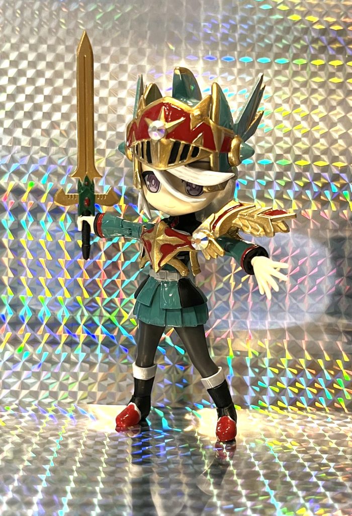 ただの一国の姫であったミオリネ。仲間との出会いにより己の使命を見い出す。ヴァトラスの剣を手に取り宣言した