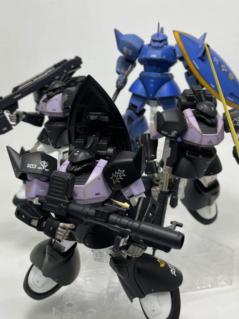 というわけでラル小隊出撃!!・・・やっぱチームで組むとカッコいいですなー😊