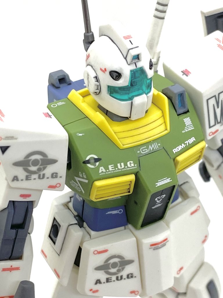 抹茶色の成型色も悪くないです。