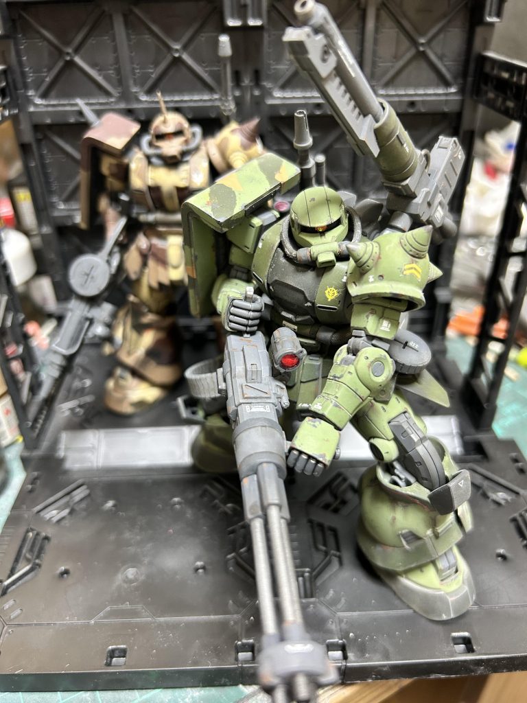 ザクはええのう(zaku-kao6)写真の撮り方が、上手くできればな〜(zaku-kao9)