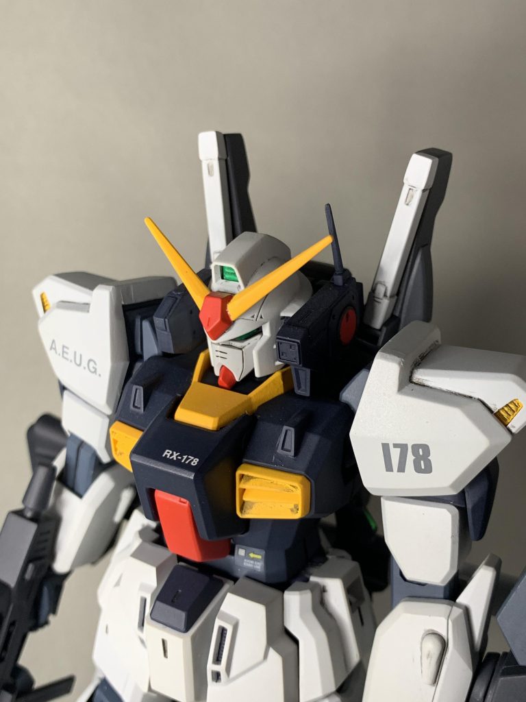 模型的にはこのぐらいの角度が好き。