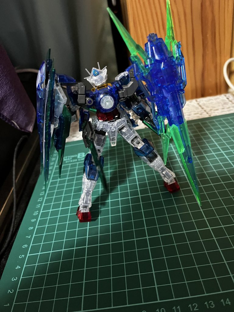 ダブルオークアンタフルセイバーセット–4枚目/制作者：アッキー