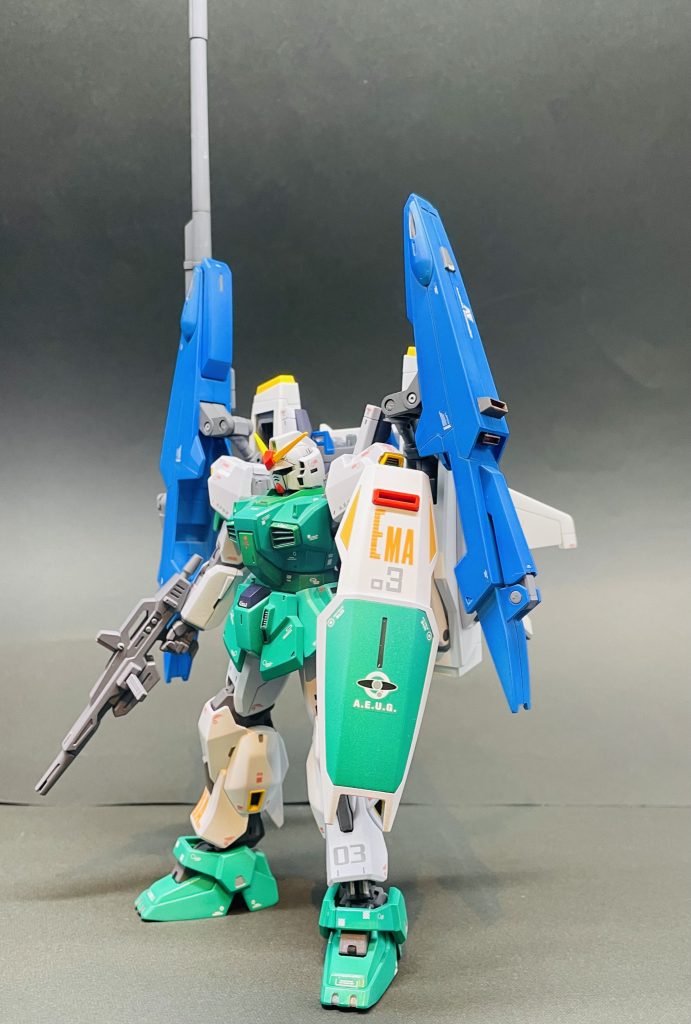 以前作成したGディフェンサーを装備。当たり前ですが、しっくりします。