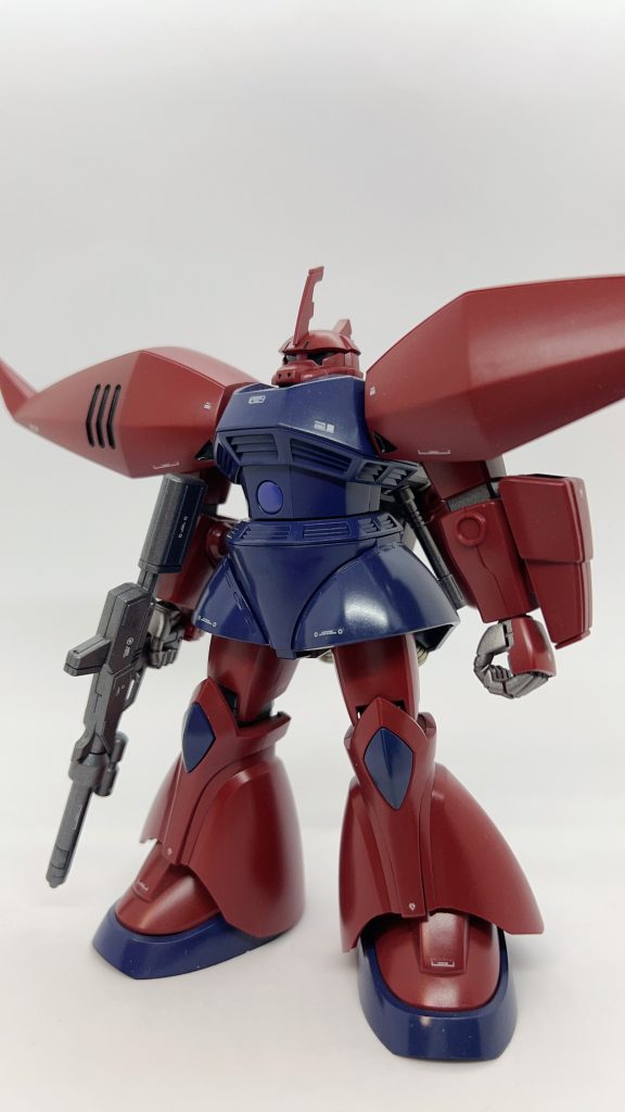 もう少し明るめの赤で塗ればよかった。