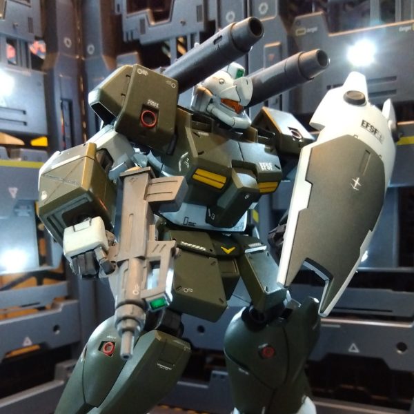 HGUC_ジムキャノン2_全塗装品 HGUC ジム・キャノンII (電飾)｜ごちおさんのガンプラ作品