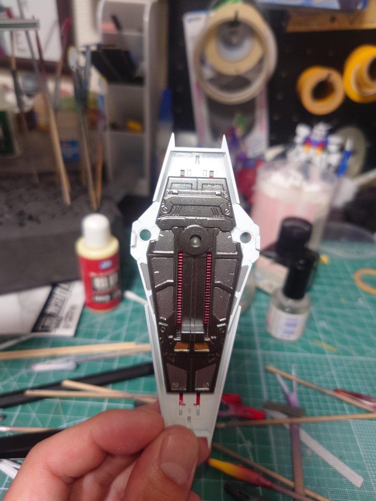 シールド裏の塗り分け、辛かったけど楽しかった〜！