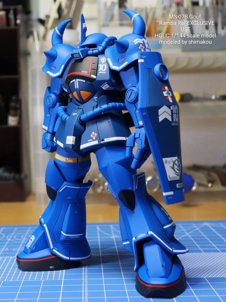 ランバ・ラルのグフ–2枚目/制作者：シマコウ