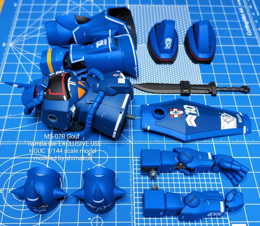 ランバ・ラルのグフ–7枚目/制作者：シマコウ