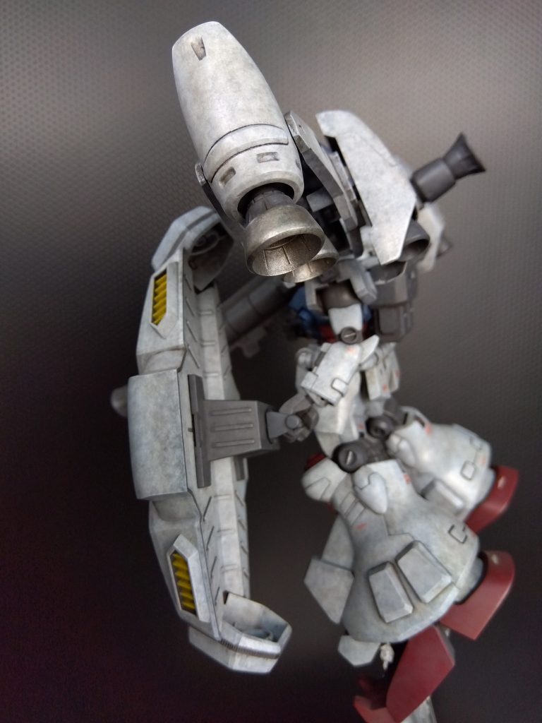 ノズルのシルバーも間に黒を挟んでムラを出せるようにしました。