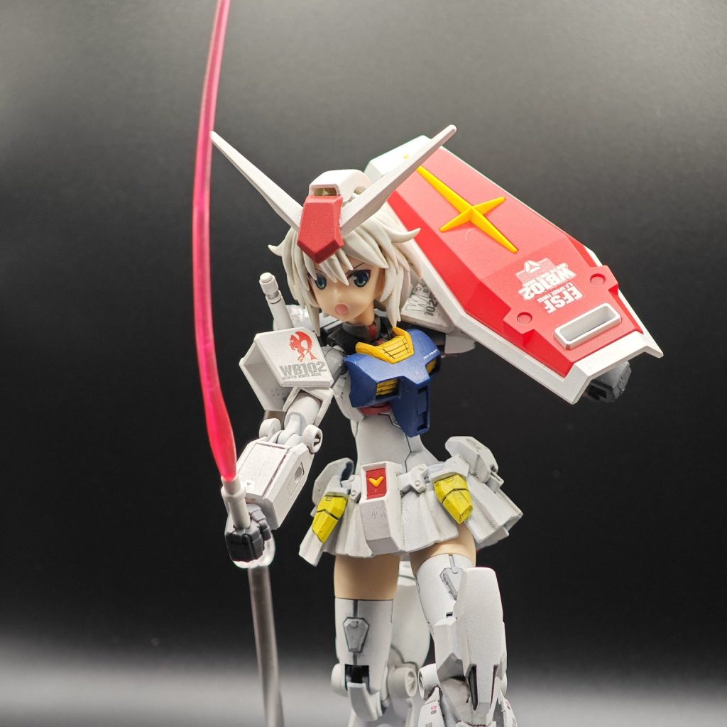 少女MS化計画その1・RX-78-2 ガンダム｜yumewakaさんのガンプラ作品