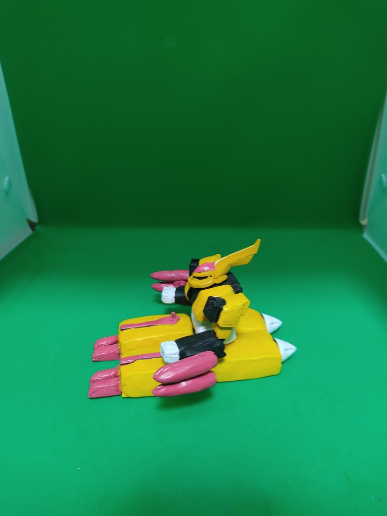 HG以外は基本、パテなどのセミスクラッチです。ベースアイデアはガズウートとマゼラアタック、そしてホバートラックです。