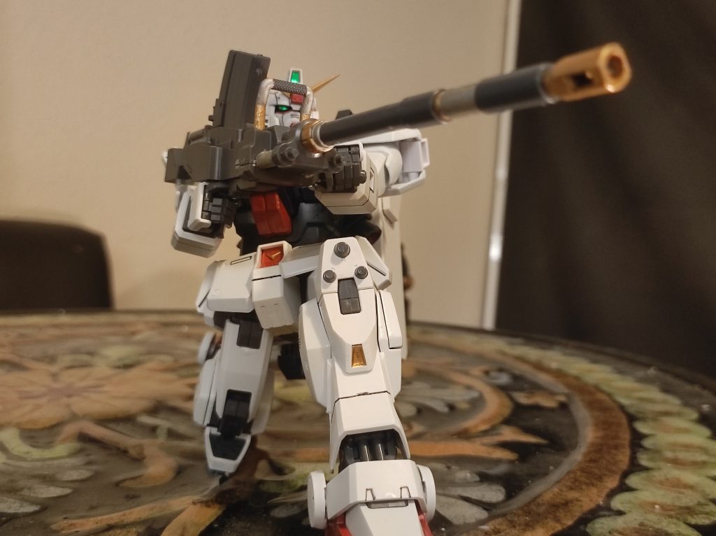 ポージングが硬いですが、私にはこの角度が好きです。