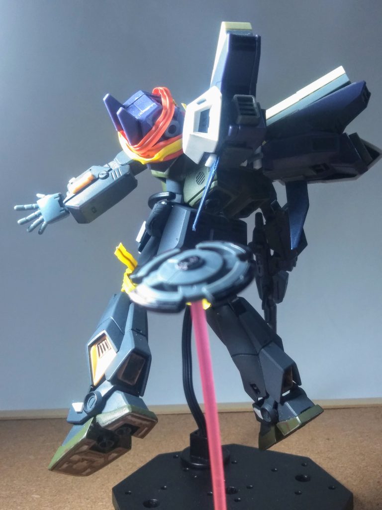 『リング・スラッガァァーー❗❗❗』((ノ∀`)・゚・。 アヒャヒャヒャヒャ まだ社会人に成り立ての頃 😚プレイしたスーパーファミコンソフト📺🎮『スーパーロボット対戦 4 』そこに登場する主人公キャラの専用機体  😚⤴️⤴️その専用機体をリメイクした機体を発見 😤💨フンス厨二病感溢れるデザインと設定に惚れて仕舞いました 😍💕💕