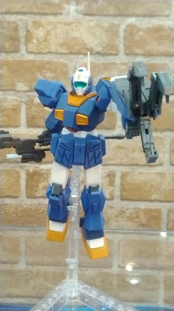 Sally forth more! 同時に提出したネモストライカーも。作品名は「まだまだガンガンいくぜ」的な。こちらも2020春頃に一応のミキシングまでは済んでいて、ずっと放置していたもの。並行してデザートだか装甲強化だかにしようと作業していたのもあるので、そっちは来年の課題ですね。(たぶんデザートで)ユニコーンのEP4公開時に刊行されたユニコーンエース内の読み切りに登場した機体。(形状完全再現までは出来ていませんが)ガンダムKATANAのエピローグにてネメシス隊は0092にジムストライカーを返納しており、その更新機をユージが飛んで見に行ってる描写はあるものの機体自体は不明でしたが、この読み切りにて判明しました。