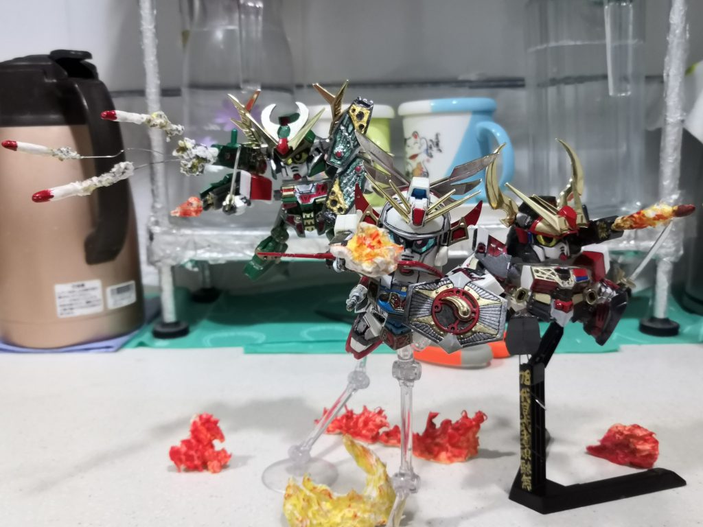 地上最強(篇) 天宮武者三人眾–5枚目/制作者：LUNLUN（邪道可動）