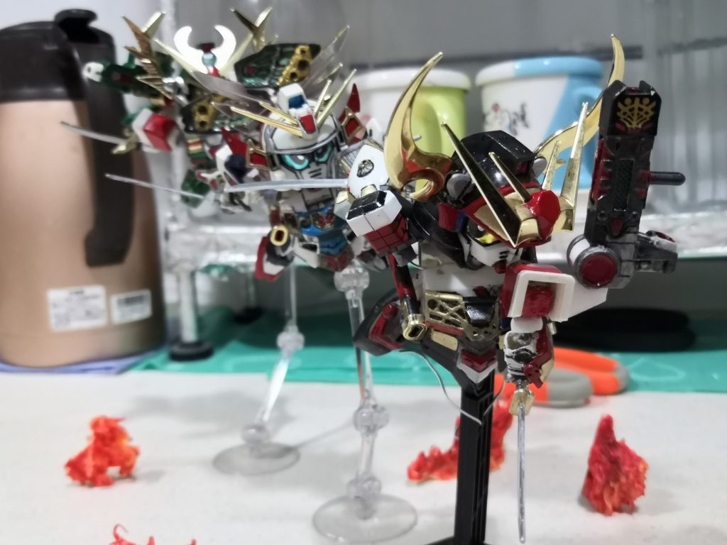 地上最強(篇) 天宮武者三人眾–7枚目/制作者：LUNLUN（邪道可動）