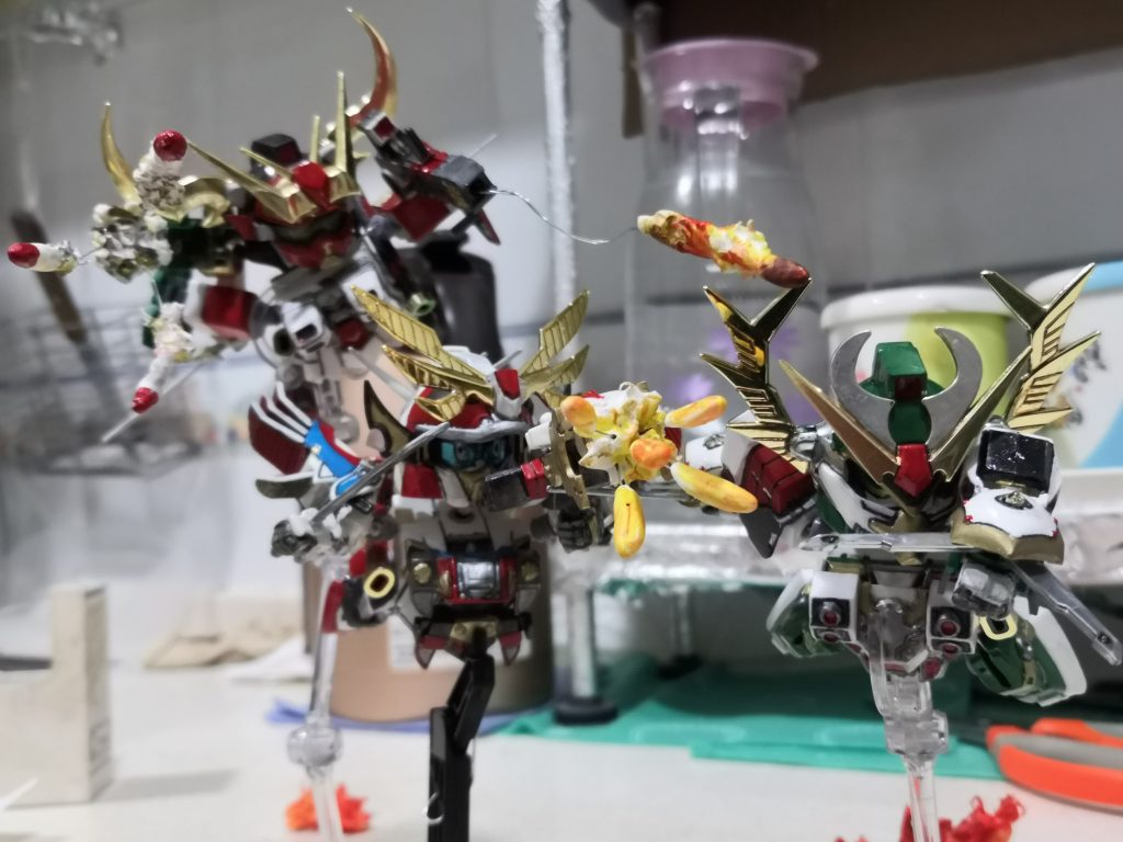 地上最強(篇) 天宮武者三人眾–4枚目/制作者：LUNLUN（邪道可動）