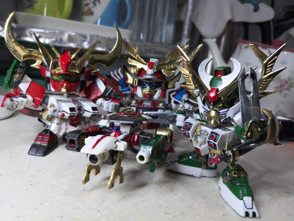 地上最強(篇) 天宮武者三人眾–9枚目/制作者：LUNLUN（邪道可動）