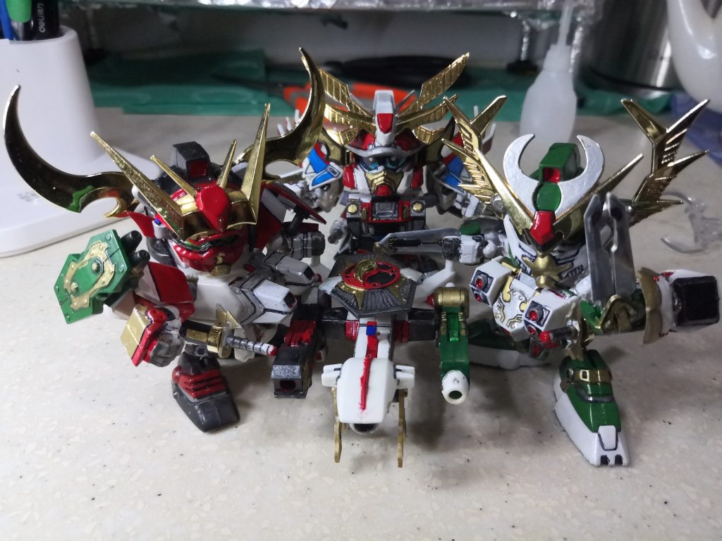 地上最強(篇) 天宮武者三人眾–8枚目/制作者：LUNLUN（邪道可動）