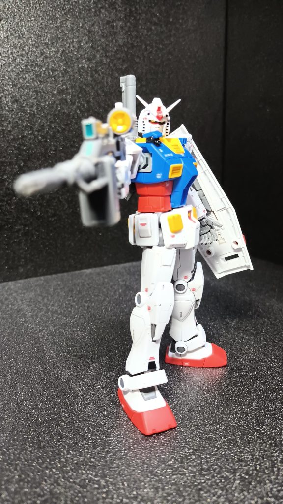 HGUC RX-78-2 前期仕様 (ORIGIN版ガンダム)ヤスリ掛け仕上げ–4枚目/制作者:mesoEVO10