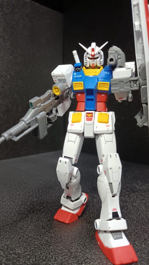 HGUC RX-78-2 前期仕様 (ORIGIN版ガンダム)ヤスリ掛け仕上げ–5枚目/制作者:mesoEVO10
