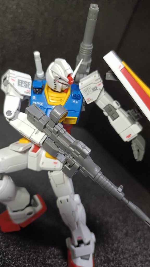 HGUC RX-78-2 前期仕様 (ORIGIN版ガンダム)ヤスリ掛け仕上げ–7枚目/制作者:mesoEVO10